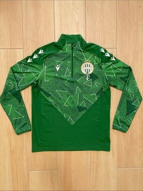 Ferencvarosi Torna Club Fradi Hungary Soccer Quarter Zip Macron L 2024 2025